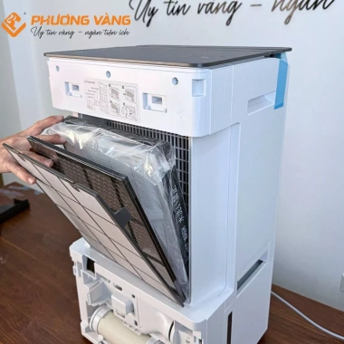 Sharp DW-T30FV Máy hút ẩm lọc không khí 30L/ngày 77m2, xuất VAT, giá 5,2 triệu, BH 12 tháng