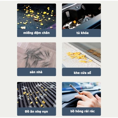 Sharp máy hút bụi cầm tay 3 trong 1 không dây, lực hút 10.000Pa, làm sạch giường nệm ô tô - 495k 8