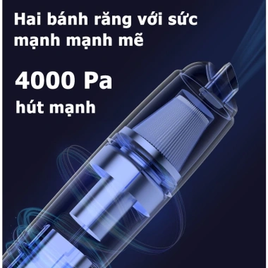Sharp Máy hút bụi cầm tay mini không dây 13.000Pa siêu mạnh 2 trong 1 cho ô tô và nhà cửa Giá 525.000 VND