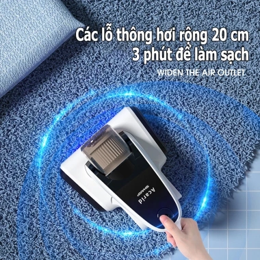 Sharp Máy Hút Bụi Cầm Tay Mini Không Dây UV Diệt Khuẩn, Mite, Bộ Lọc Mịn – Hút Sạch Chăn Ga, Giá Ưu Đãi 695.000₫ 3