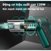 Sharp Máy hút bụi mini cầm tay không dây 10.000Pa, nhỏ gọn không gây ồn, tiện lợi, giá 525.000 VND 2