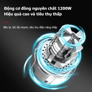 Sharp Máy hút bụi ô tô cầm tay 4 trong 1, 120W 9.000Pa, thiết kế nhỏ gọn không dây 3 Sharp Máy hút bụi ô tô cầm tay 4 trong 1, 120W 9.000Pa, thiết kế nhỏ gọn không dây 3