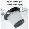 Sharp Máy hút bụi ô tô cầm tay 4 trong 1, 120W 9.000Pa, thiết kế nhỏ gọn không dây 4