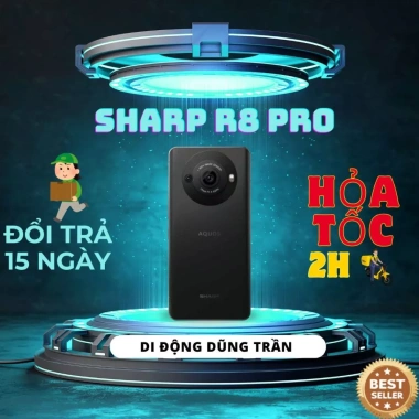 Sharp R8 Pro 240Hz nguyên zin 2 SIM 12GB 256GB 5.000mAh chip 8 Gen 2 - 6.49 triệu