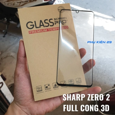 Sharp Zero 2 Dán kính cường lực FULL màn 3D Glass Pro+ 9H – Bảo vệ trọn màn, giá 57.000₫ 2 Sharp Zero 2 Dán kính cường lực FULL màn 3D Glass Pro+ 9H – Bảo vệ trọn màn, giá 57.000₫ 2