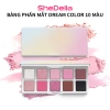 Shedella Bảng Phấn Mắt 10 Màu Nhũ & Matte 10g Chính Hãng - Mịn Màng, Dễ Tán, Lâu Trôi, Giá Ưu Đãi 325.173₫ 8
