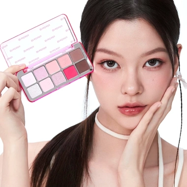 SheDella Bảng phấn mắt 10 màu nhũ sáng Series Cat chính hãng, lên màu chuẩn lâu trôi, 13g, giao hàng 24h, giảm giá tới 23% 3