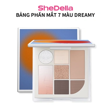 SHEDELLA Bảng phấn mắt 3 trong 1 Dreamlike 7.4g - Đa sắc, lâu trôi, giá ưu đãi 596k 7