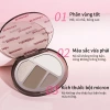 SHEDELLA Bảng vẽ đường viền bốn màu MENOW Cats Paw 8.2g - Kiểm soát dầu, chống thấm, làm sáng, che khuyết điểm 3