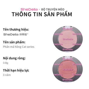 SHEDELLA COD Phấn Phủ Kiềm Dầu 5 Màu 3,8g - Kiềm Dầu Cực Đỉnh, Che Phủ Hoàn Hảo, Giá Ưu Đãi 370k 7 SHEDELLA COD Phấn Phủ Kiềm Dầu 5 Màu 3,8g - Kiềm Dầu Cực Đỉnh, Che Phủ Hoàn Hảo, Giá Ưu Đãi 370k 7