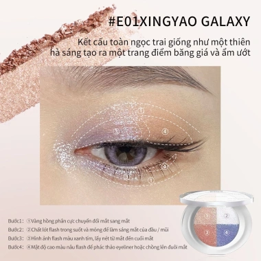 SheDella Palette 4 Màu Tạo Khối và Highlight 3D Tự Nhiên - Tone Chuẩn, Sáng Bền Lâu, 3.5g, Giao Hàng 24h, Giá 298.878