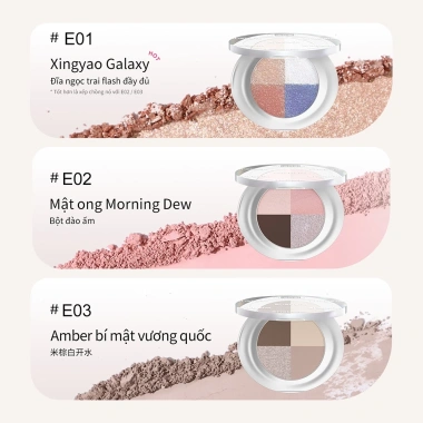 SheDella Palette 4 Màu Tạo Khối và Highlight 3D Tự Nhiên - Tone Chuẩn, Sáng Bền Lâu, 3.5g, Giao Hàng 24h, Giá 298.878 7 SheDella Palette 4 Màu Tạo Khối và Highlight 3D Tự Nhiên - Tone Chuẩn, Sáng Bền Lâu, 3.5g, Giao Hàng 24h, Giá 298.878 7