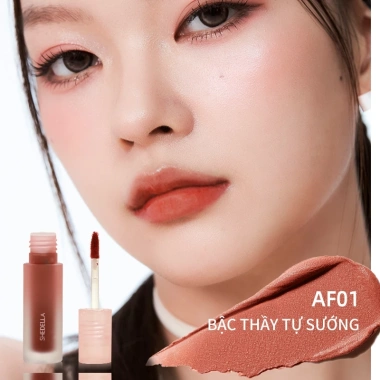 SheDella Son kem velvet kiểu Hàn 2.4g - Mượt mà, lì kép, chỉ 254.332đ 2