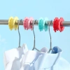 SHIKICK 5 móc chống gió silicone - Móc treo dây phơi trượt, chặn, giá 48.290 VND 7