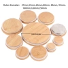 SHIKICK Nắp Tre Gỗ Niêm Phong Silicon Tái Sử Dụng – Chống Rò Rỉ, Dày Lọ Đóng Hộp, Dùng cho Bình Uống – 35.200 VND 2