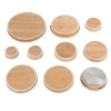 SHIKICK Nắp Tre Gỗ Niêm Phong Silicon Tái Sử Dụng – Chống Rò Rỉ, Dày Lọ Đóng Hộp, Dùng cho Bình Uống – 35.200 VND 3