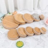 SHIKICK Nắp Tre Gỗ Niêm Phong Silicon Tái Sử Dụng – Chống Rò Rỉ, Dày Lọ Đóng Hộp, Dùng cho Bình Uống – 35.200 VND 6