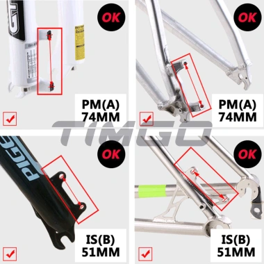 Shimano Adapter Đĩa Thủy Lực MTB 160‑203mm – Cánh Quạt PM‑PM/PM‑IS, Giá 48.290₫