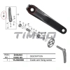 Shimano MTB Tay Quay Cố Định Vít Bu Lông Y1P417.000 - Tương Thích FC-4.700, R7.000, R8.000, 5.800 - Giá 85.360₫ 2