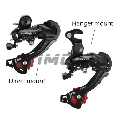 Shimano Tourney RD-TZ500 Derailleur MTB 6/7 tốc độ - Gắn trực tiếp, chỉ 212.300₫