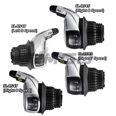 Shimano Tourney SL‑RS45/SL‑RS47 3×7‑8 Grip Twist Shifter Lever SIS – Đổi số mượt 115.500₫