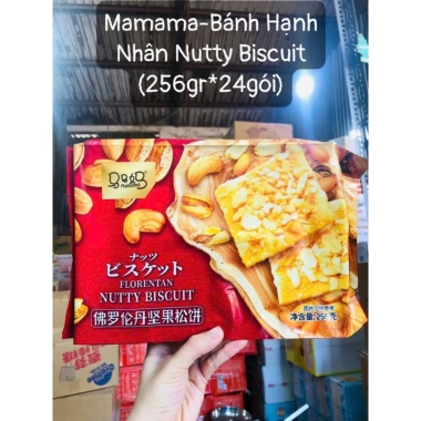 Ship Hỏa Tốc Bánh quy hạnh nhân Mamama hộp thiếc 302g/120g/256g Giá chỉ 51.940₫ 10
