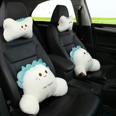 Ship hỏa Tốc Gối ô tô tựa đầu & lưng hình cute trang trí xe, giá chỉ 250.000₫
