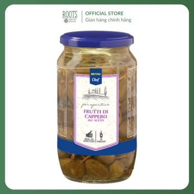 Ship hỏa tốc METRO CHEF Nụ Bạch Hoa Ngâm Giấm Frutti Cappero All Aceto 690g 248.000₫