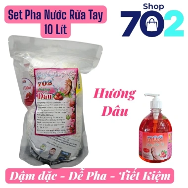 Shop 702 Set Pha Nước Rửa Tay 10 Lít Tự Pha Tại Nhà Giá Ưu Đãi 48.000đ