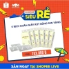 Shopee Live Thùng 6 Bịch Khăn Giấy Rút Bông Sen Vàng Treo Tường - Tặng 3 Móc Treo, Giá 259k
