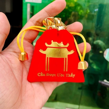 Shopee Túi Gấm Đỏ Long Phụng Rồng Chầu Hoa Cúc Quà Tết Giá Ưu Đãi 7.102₫ 9