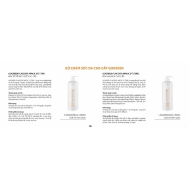 SHOPSPA Bộ 04 chăm sóc da GO GREEN Hàn Quốc 1.000ml Siêu To - Dưỡng ẩm, Lột da, Giá 550k 8