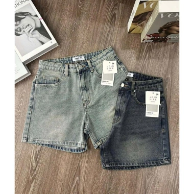 Short Jeans Trơn Cotton Không Co Giãn Lưng Cao UBAN Va Phong Cách Giá 310.000 VND 9 Short Jeans Trơn Cotton Không Co Giãn Lưng Cao UBAN Va Phong Cách Giá 310.000 VND 9