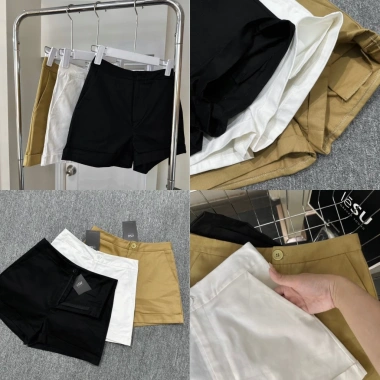Short kaki cài nút gập lai - Ảnh tự chụp, phong cách trẻ trung, giá chỉ 225.000đ 6 Short kaki cài nút gập lai - Ảnh tự chụp, phong cách trẻ trung, giá chỉ 225.000đ 6
