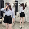 Short kaki cài nút gập lai - Ảnh tự chụp, phong cách trẻ trung, giá chỉ 225.000đ 7