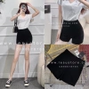Short thun Umi trơn đen lưng cao - Ảnh tự chụp thời trang, giảm giá 152k