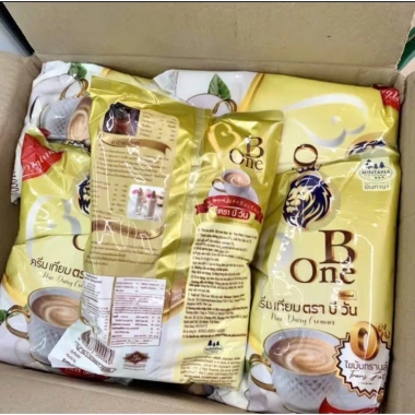 Sỉ 1 Thùng 12 Gói 1KG Bột Kem Béo B ONE Date Mới - Nguyên Liệu Pha Trà Sữa Thái Lan Chuẩn Vị, Giá Ưu Đãi 538k 3