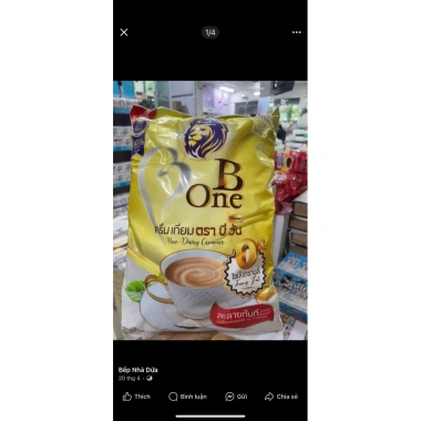 Sỉ 1 Thùng 12 Gói 1KG Bột Kem Béo B ONE Date Mới - Nguyên Liệu Pha Trà Sữa Thái Lan Chuẩn Vị, Giá Ưu Đãi 538k 4