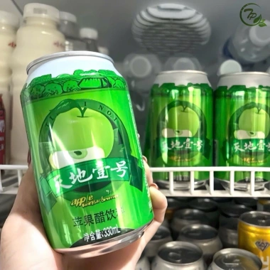 Sỉ 1 thùng 15 lon 330ml Nước uống dấm táo Tiandi No1 Giá ưu đãi 315.000 VND 6