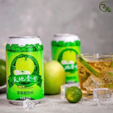 Sỉ 1 thùng 15 lon 330ml Nước uống dấm táo Tiandi No1 Giá ưu đãi 315.000 VND 7