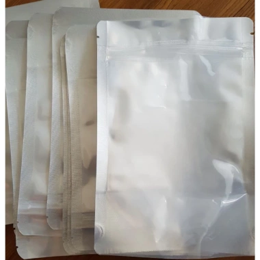 Sỉ 1 thùng 25kg Túi Zip 1 mặt trong 1 mặt bạc Loại 1 Giá ưu đãi 1.82tr 2