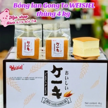 Sỉ 1 thùng 4kg (32 x 120gr) Bánh bông lan mongto vị dâu Nguyên bản Cake Food - Giá ưu đãi 439.999 VND, bảo quản 180 ngày