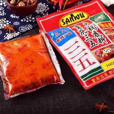 Sỉ 1 thùng 60 gói Lẩu Cay Tứ Xuyên SANWU 150g cốt lẩu - Giá 639.990₫ 6
