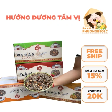 Sỉ 1 thùng Dương tẩm vị Táo Đỏ, Carmen, Óc Chó, Dừa - Thơm ngon 5kg chỉ 399.000₫