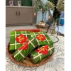 Sỉ 10 mô hình bánh Chưng, bánh Tét, dưa Hấu - Hộp giấy gấp trang trí Tết 26.000 VND 4