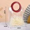 Sỉ 10 Túi Quai Da Trong Suốt Side Lớn Đựng Quà Lưu Niệm Quà Tết Giá 165.000 VNĐ 2