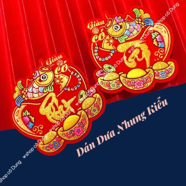 Sỉ 10 xấp 100 tờ CHỮ DÁN TẾT, DƯA HẤU, TRÁI CÂY, BÀN THỜ – KEO DÁN, Giá 295.000đ 5