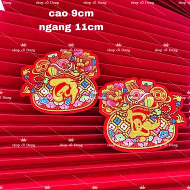 Sỉ 10 xấp 100 tờ CHỮ DÁN TẾT, DƯA HẤU, TRÁI CÂY, BÀN THỜ – KEO DÁN, Giá 295.000đ 6