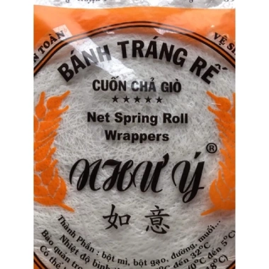Sỉ 10 xếp bánh tráng rế cuốn chả giò, bánh đa rế dày giòn xốp - Giá chỉ 69.000đ