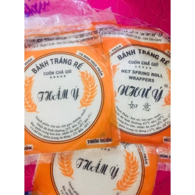 Sỉ 10 xếp bánh tráng rế cuốn chả giò, bánh đa rế dày giòn xốp - Giá chỉ 69.000đ